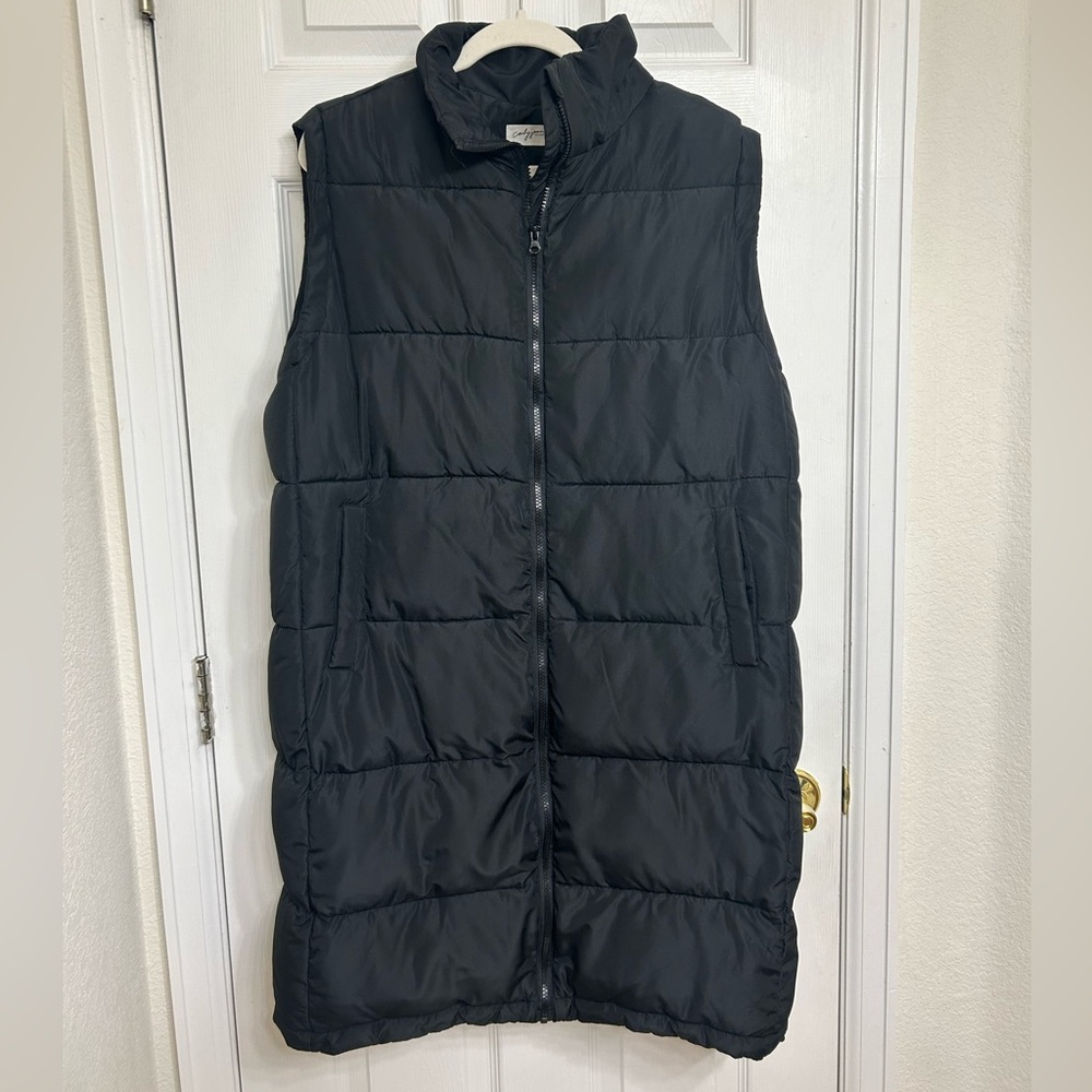 CJLA Long Puffer Vest